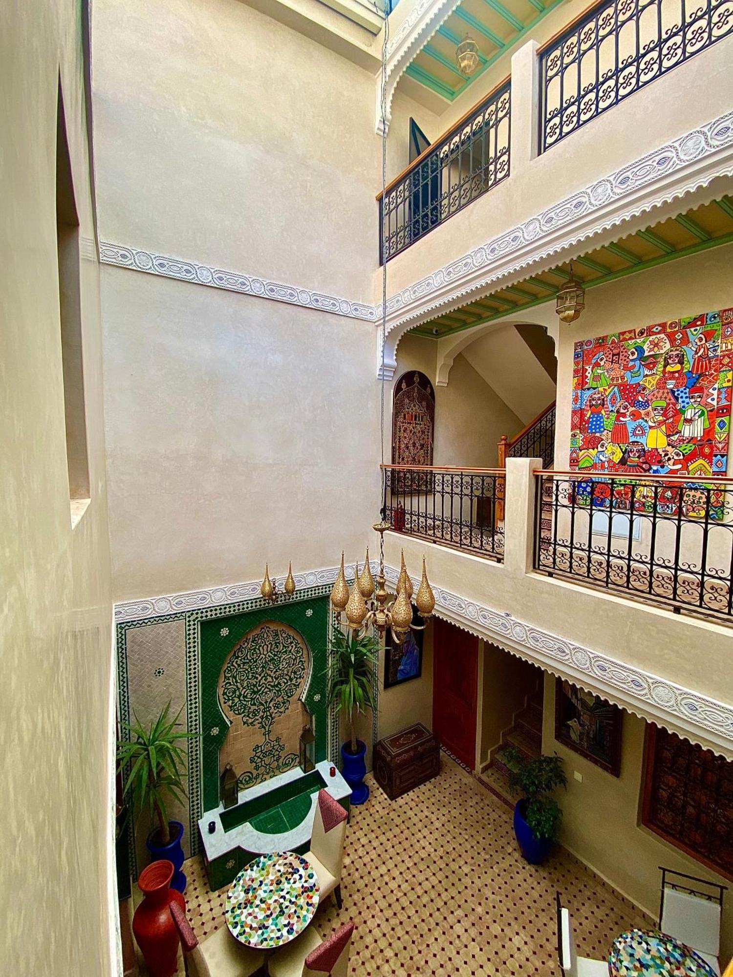 Riad Rose Mati مراكش المظهر الخارجي الصورة