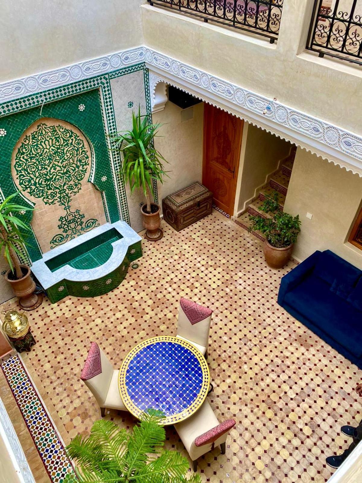 Riad Rose Mati مراكش المظهر الخارجي الصورة