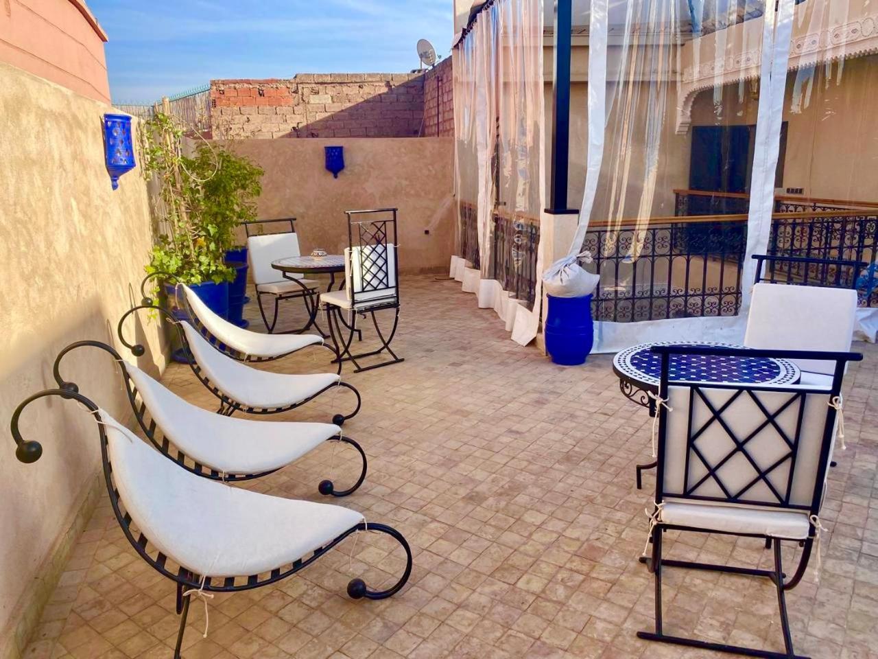 Riad Rose Mati مراكش المظهر الخارجي الصورة